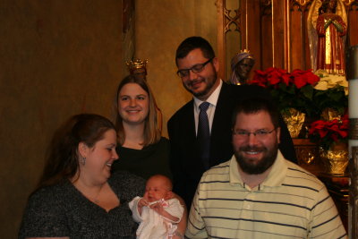 Abigail's baptism