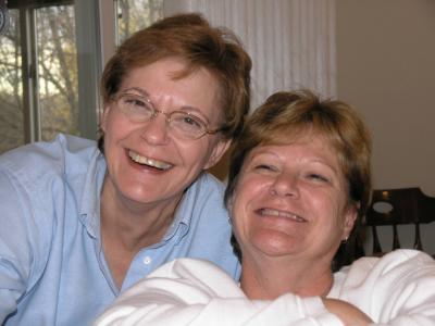 Sisters Cathy Waltz & Caron Mathis