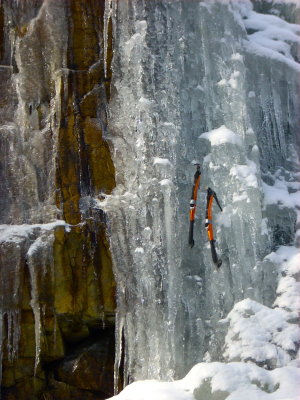 Ice climbing-New England