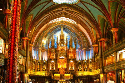 Notre Dame Basilica-Montreal Canada
