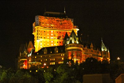 Frontenac Castle-Quebec City Canada