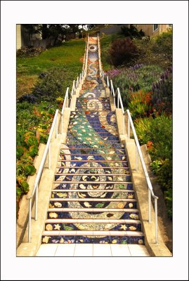 Mosaic stairs at Grandview Park