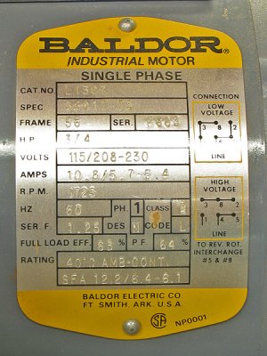 Motor plate