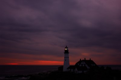DSC00574.jpg PORTLAND HEAD LIGHT LIGHTHOUSE by donald verger 3rd in this dawn sequence