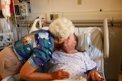 THE KISS! now more special and famous than the image we know from the streets of France! after this Jack got a bit fresh!