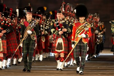 Massed Pipes and Drums