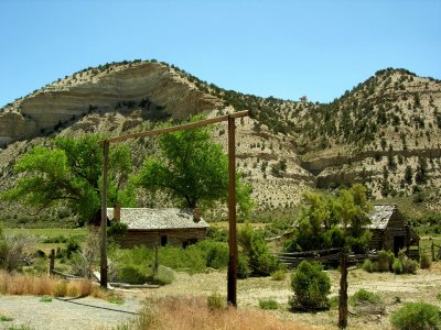 Scouting the old ranch.