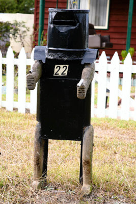 Ned Kelly letterbox
