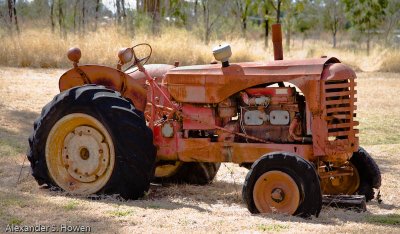 Retired tractor