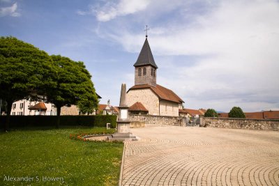 Church at Prvessin-Mons