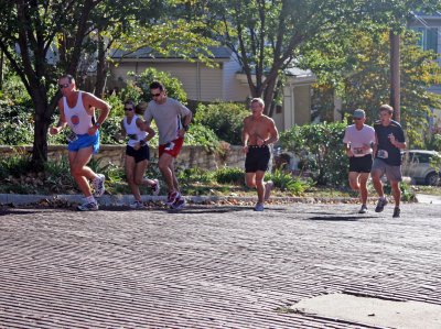 First hill climb