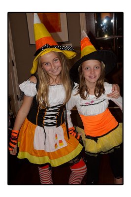 The Candy Corn Witches!