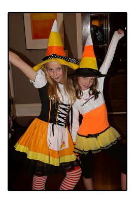 The Candy Corn Witches!