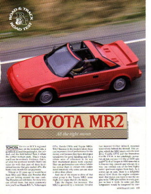 Road & Track GT Cars   1987