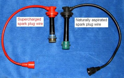 sc & na spark plug wire