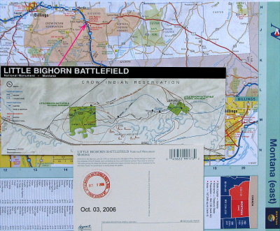 Postcards - Little Bighorn Battlefield