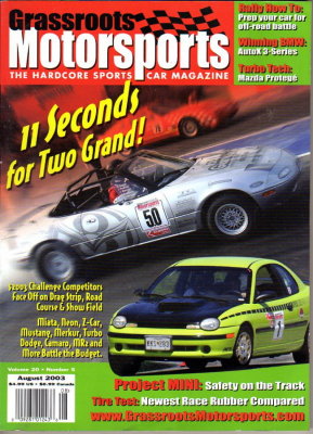 Grassroots Motorsports  August 2003