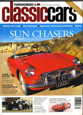 Classic Cars  April 2002
