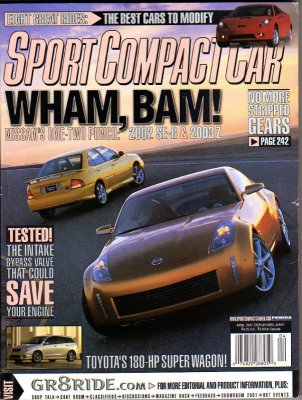 Sport Compact Car  April 2001