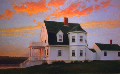 37. Twilight, Marshall Point 22 x 32