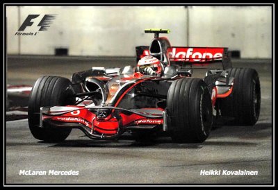 McLaren Mercedes - Heikki Kovalainen