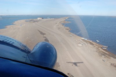 landing at Barter Island