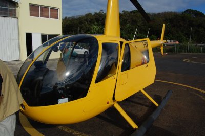 R44 on the ramp