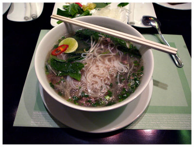 The famous Vietnam Pho from Pho 24