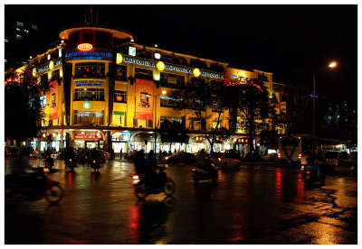 Night scene of Saigon