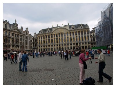 First encounter of the Grand Place