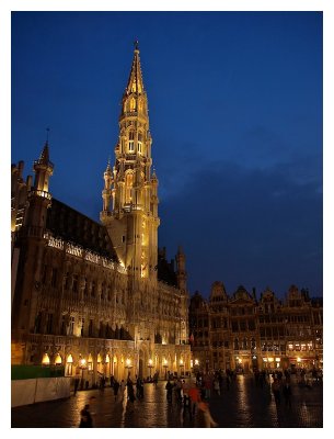 Town Hall on Brussels' beautiful Grand Place