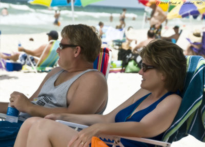 Gred and Laura Relax