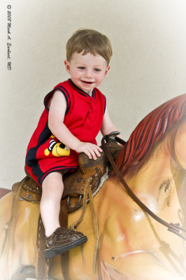 Eli Likes To Ride!