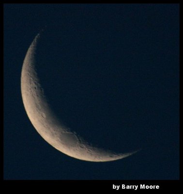 Crescent moon