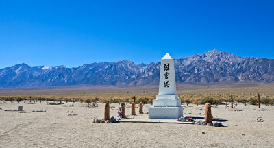 Memorial, Manzanar, CA
