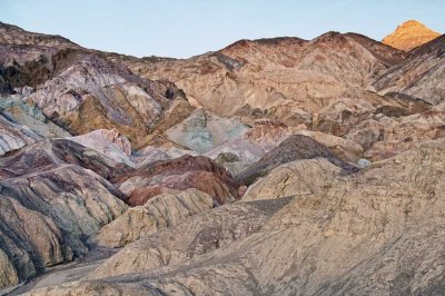 The evening colors of Death Valley