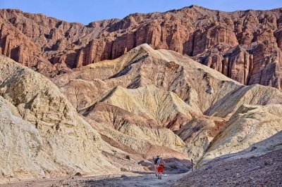 Hiking in Golden Canyon