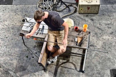 Making a wineglass