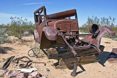 Rust and age, Goffs California