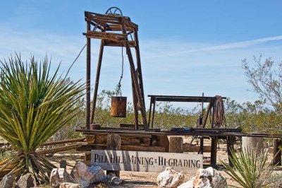 Mining at Goffs ,California