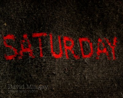 Jul 11: Saturday?