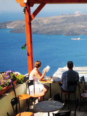 Santorini, Fira