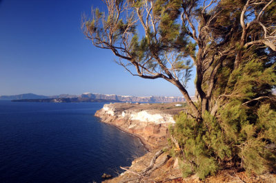 Santorini, South coast