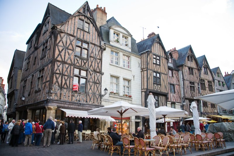Half-timbered houses