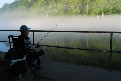 Trout fishing on the Clinch River
