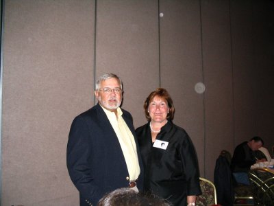 Pat Burns with hubby, Dan Madia