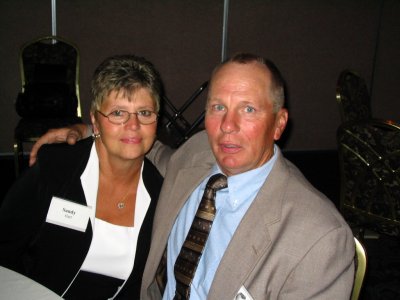 John Hart with wife Sandy
