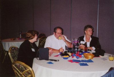 Marlene & Dave Dickson with Sandy Hart