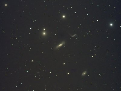 NGC3190 - Galaxy group in Leo 28-Oct-2009