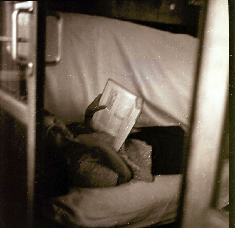 On the train?